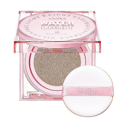 Hydra Air Cushion Foundation, Long-Lasting Moisturizer,Glow Finish, Face Contouring Concealer, Brighten Skin Tone