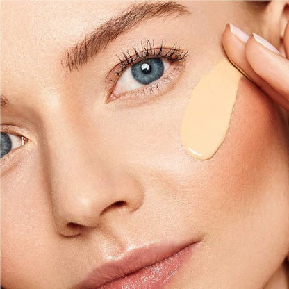 Wunder2 Last Foundation Makeup 24+ Hour Liquid Full Coverage Waterproof with Hyaluronic Acid, Nude Color