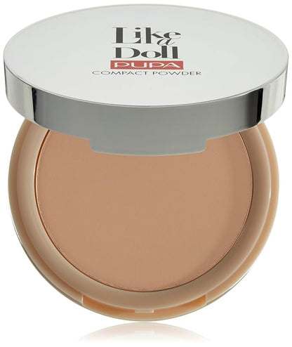 Pupa Like A Doll Nude Skin Compact Powder (004 Warm Beige)