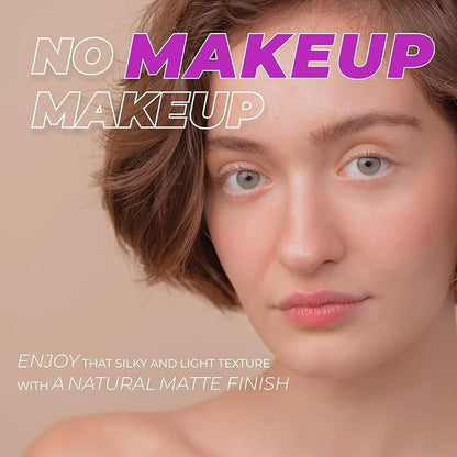 Oh My Clear Face Full Coverage Foundation for Oily & Acne Prone Skin, Salicylic Acid & Tea Tree Extract, Anti-Blemish Sensitive Skin Care, Organic & Oil-Free, 403 Neutral, 40 ml / 1.35 fl.oz