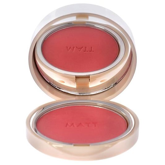 PUPA Milano Extreme Blush Matt - Lightweight - Pure Matte Color - Fresh And Natural Effect - Ultra Soft Texture Merges Perfectly With Skin - Suitable For All Skin Types - 004 Daring Pink - 0.141 Oz