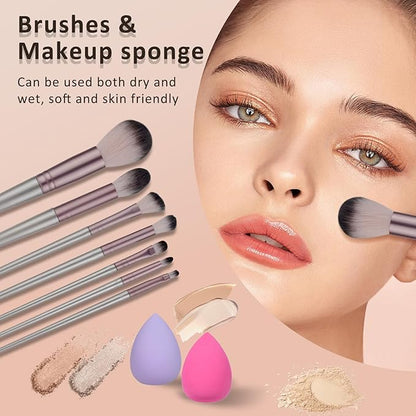 Makeup Kits for Teens Makeup Kit for Women Teenager Full Kit Makeup Set Gift for Teen Girls Eyeshadow Palette Foundation Concealer Makeup Set for Girls