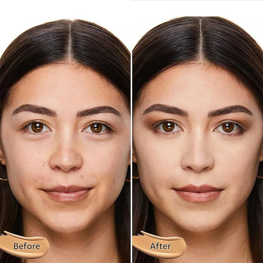 Mushroom Head Air Cushion CC Cream - BB Cream Face Makeup Foundation for Mature Skin Moisturizing Concealer Brighten Long-Lasting, Even Skin Tone for All Skin Types (2PCS Ivory)