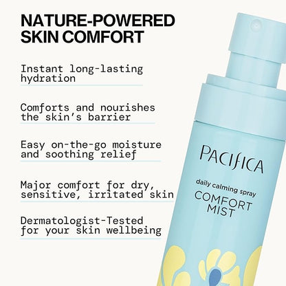 Pacifica Dreamlit Illuminating Face Makeup Setting Spray - Hydrating & Illuminating Face Primer w/Vitamin C, Hyaluronic Acid & Licorice Root, Makeup-Gripping, Clean Beauty, Vegan Dermatologist Tested