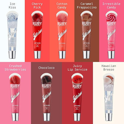 Ruby Kisses Jellicious Mouth Watering Lip Gloss (JLG01&JLG04&JLG05)