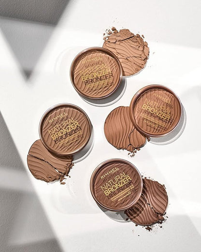 Rimmel London Natural - 027 Sun Dance - Bronzer, Matte Finish, 0.49oz