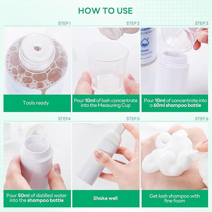 ARISON LASHES Eyelash Cleanser Concentrate