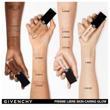 Givenchy Prisme Libre Skin-Caring Glow Foundation - 5-N345 for Women - 1 oz Foundation