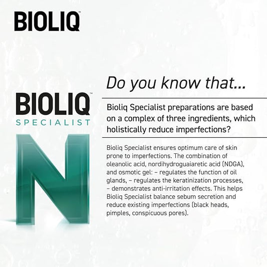 Specialist Anti-Imperfections Micellar Solution - Cleanses Skin, Removes Makeup & Impurities, Oleanolic Acid & NDGA Formula for Clear, Mattified Skin - Ideal for Imperfection-Prone Skin - 200ml