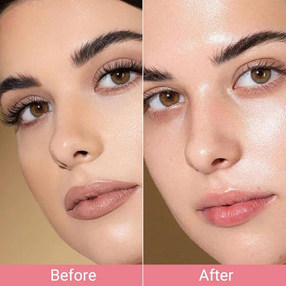 Erinde Portable Cleansing Oil Makeup Remover, Hydrating Rose & Centella Oil Cleanser for Face, Gentle Nourishing Mini Makeup Remover for Sensitive Skin and All Skin Types, Travel-Friendly