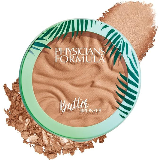 Physicians Formula Murumuru Butter Bronzers, Moisturizing & Nourishing Murumuru Butter, Hypoallergenic & Cruelty-Free Palette, Shimmery Beige