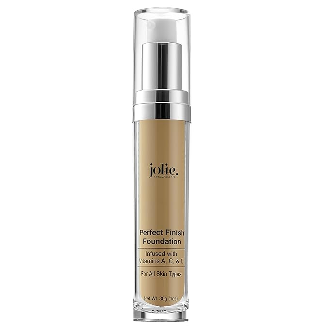 Jolie Perfect Finish Liquid Foundation Makeup SPF 15 Oil Free (MW1)