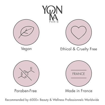Yonka Cleansing Milk, Gentle Facial Cleanser & Makeup Remover with Eau Micellaire Micellar Water and Cleansing Makeup Remover, Luxury French Skincare, Paraben-Free