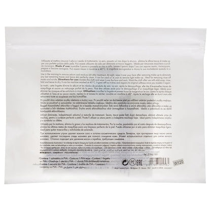 PUPA Milano Perfecting Cleansing Wipe - Soft Flannel That Eliminates All Traces Of Makeup - Removes Excess Sebum And Treatment Residues - Made With PVA Fabric - Suitable For All Skin Types - 1 Pc