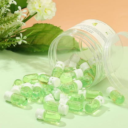 Cleansing Oil for Face, 30 Pcs Mini Moisturizing Camellia Seed Travel Size Deep Cleansing Oil, Portable Makeup Remover Oils, Gentle Cleaning Oils for All Skin Types
