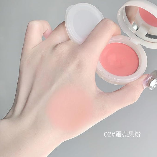 Powder Blush, Lightweight, Smooth, Natural Powder Blush with Long-Lasting All-Day Face Enhancing Makeup Color, Blends Easily，1 Count (1, 01 Jelly Pink, Medium)