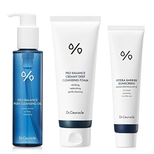 Dr.Ceuracle | Pro Balance Cleansing Duo Set + Hydra Barrier Sunscreen