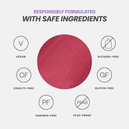 Wonderskin Wonder Blading Lip Stain Peel Off and Reveal Kit - Long Lasting, Waterproof Pink Lip Tint, Transfer Proof Natural Makeup Stain Kit (Charming)