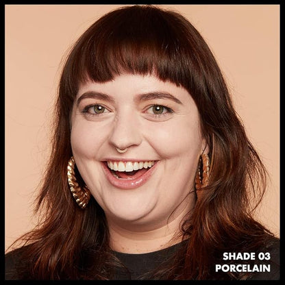 NYX PROFESSIONAL MAKEUP Total Control Pro Drop Foundation, Skin-True Buildable Coverage - Porcelain