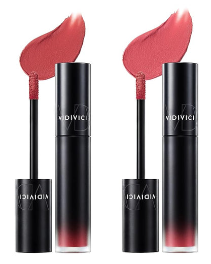 VIDIVICI Millennial Velvet Lip Tint(03 ROSY MUSE & 01 MAUVE ON ME)