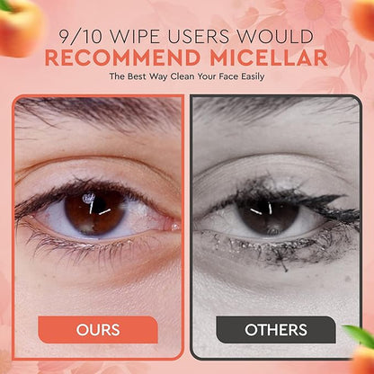 My Beauty Spot Micellar Water - Facial Cleansing Makeup Remover Hydrating Peach Infused Micellar Water – Gentle Makeup Remover – 16.9 Fl. Oz.