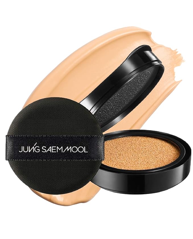 [JUNGSAEMMOOL OFFICIAL] Essential Skin Nuder Cushion (Medium) | Refill | Natural Finish | Buildable Coverage | Makeup Artist Brand