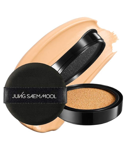 [JUNGSAEMMOOL OFFICIAL] Essential Skin Nuder Cushion (Medium) | Refill | Natural Finish | Buildable Coverage | Makeup Artist Brand