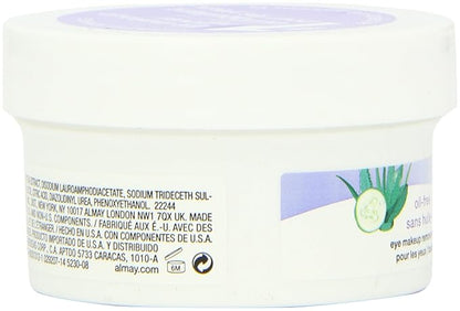 Almay Oil Free Eye Makeup Remover Pads, 15 Count in 1 box