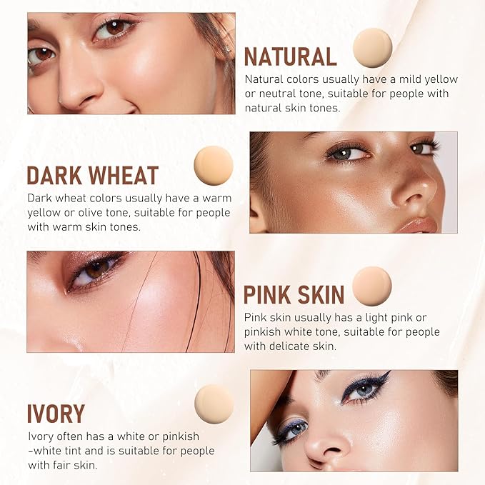 Flawless Eraser Foundation Stick,Korean Hydrating Lightweight Foundation Stick with Brush,Multi-Use Foundation Stick Makeup, Waterproof Thin and Cover Blemishes for All Skin Types (ivory white, 01)