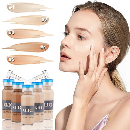 BB Glow Simple Pack BB Glow Essence Microneedle Skin Treatment Kit Essence Foundation Anti-Aging Pigment Skin Care Set 10 Bottles
