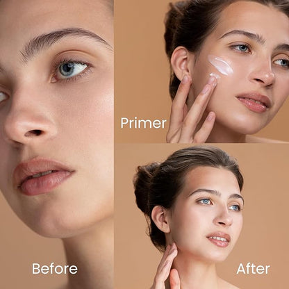 3Oz SPF 30 Gel Face Primer by Sweet Face Minerals – Hydrating, Dewy, Moisturizing Base for Dry Skin, Foundation Prep, Primer Para Maquillaje