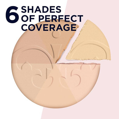 Rimmel London Stay Matte - 001 Transparent - Pressed Powder, Lightweight, High Coverage, Shine Control, 0.49oz