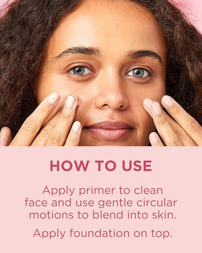 TOUCH IN SOL Icy Sherbet Primer 1.05 fl.oz. - Hydrating Primer Face Makeup for Dry or Oily Skin - Silk Pore and Wrinkle Minimizer - Silicone and Oil Free Gel Formula with Cooling Effect