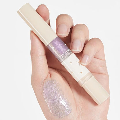 FOCALLURE Glitter Lip Gloss,High Shine Shimmer Lipstick,Long Lasting Plumping Lipgloss,Hydrating,Moisturizing,Non-Sticky and Lightweight Formula for Lip Color,Moonquake