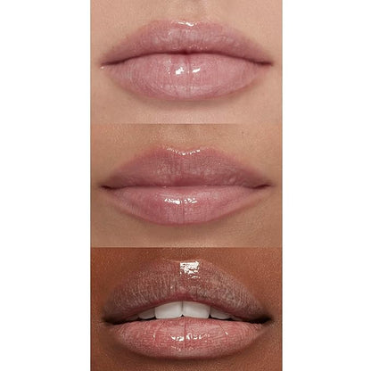 e.l.f. Lip Plumping Gloss, High-Shine Sheer Color, Hydrates & Creates Fuller Lips With Vitamin E, Vegan & Cruelty-Free, Pink Cosmo