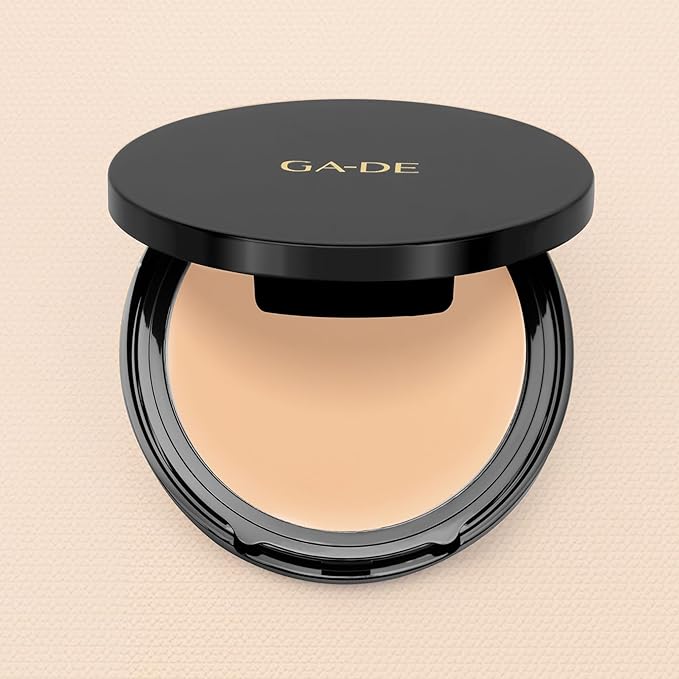 GA-DE High Performance Compact Foundation 4 - SPF, Lightweight, Full Coverage Makeup Powder Foundation - Camouflages Skin Imperfections - 0.4 oz