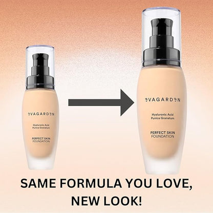 Perfect Skin Foundation - Soft Texture Ensures Excellent Coverage and Natural Finish - Visibly Reduces Signs of Aging - Smooth and Moisturizes Your Epidermis - 232 Ivory Cream - 1.01 oz