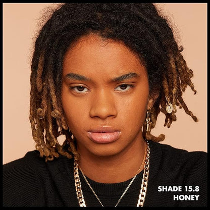 NYX PROFESSIONAL MAKEUP Can't Stop Won't Stop Foundation, 24h Full Coverage Matte Finish - Honey