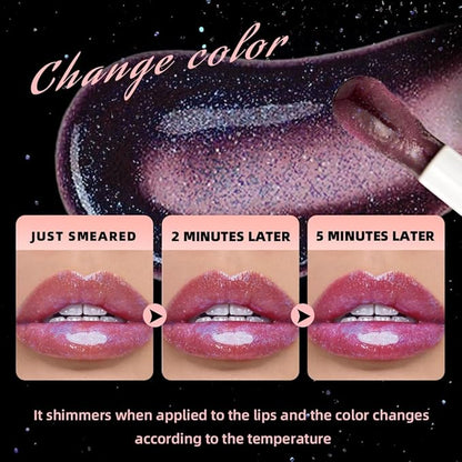 Color Changing Lip Oil Moisturizing Hydrating Lip Glow Oil Lip Gloss Glass Finish Lipgloss