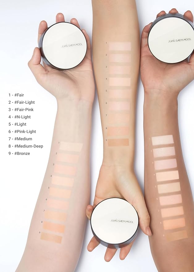 JUNG SAEM MOOL [JUNGSAEMMOOL OFFICIAL] Essential Skin Nuder Cushion Mini (Light)