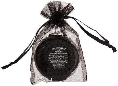 MANIC PANIC Vampyre's Veil Virgin White Pressed Powder - Matte Setting Powder for Cosplay, Theatrical & Goth Makeup - Full Coverage Face Makeup - Vegan & Cruelty-Free (2.4oz)