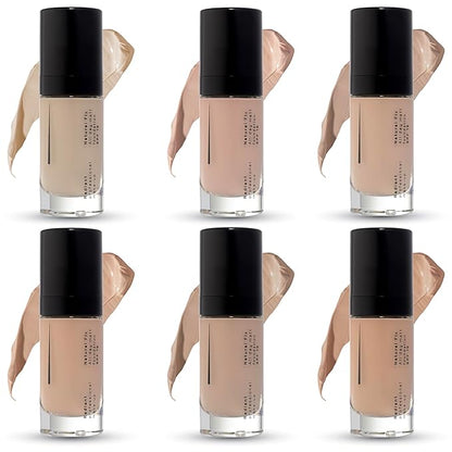 Radiant Professional Natural Fix All Day Matte Cream Foundation - Long Wear High Coverage Face Makeup Foundation With SPF 15 - Oil Free Matte Finish - For All Skin Types-1.01 oz. (02 - Caramel)