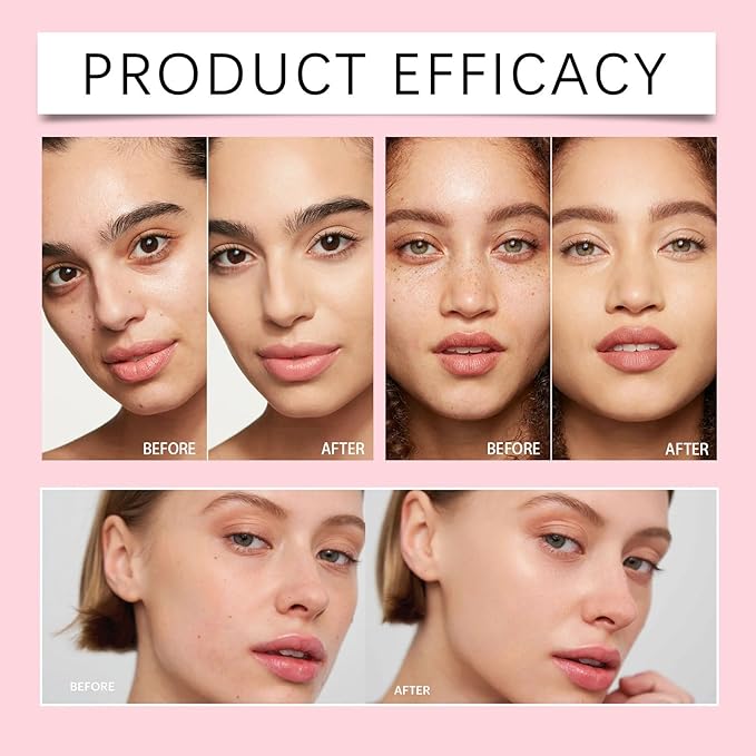 Beige Setting Powder, Powder, Setting Powder Makeup, Blurring Setting Powder by, Blurring Powder, Long Lasting Coverage, Mattifies Reduces Shine, Beige Blurring Powder For All Skin Tones