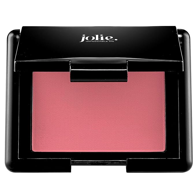 Jolie Blush Perfect Pressed Cheek Color, Highly Pigmented Long-Lasting Intense Color, Picture Perfect Finish, (I Pink I Love You)