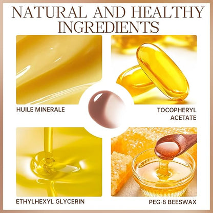 Nourishing Lip Gloss with Brown Lip Liner Lip Combo Set, Moisturizing High Shine Nude Lip Glow Oil Fresh Lightweight Glossy Plumping Lip Gloss for Women Long Wear Mini Liquid Lipstick Makeup#8