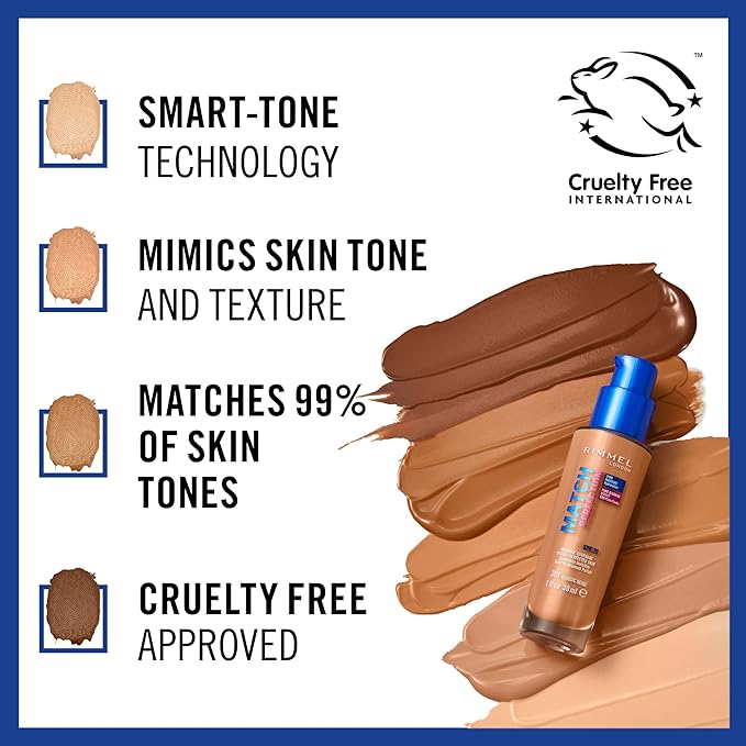 Rimmel London Match Perfection Foundation Spf20 100 Ivory 30ml