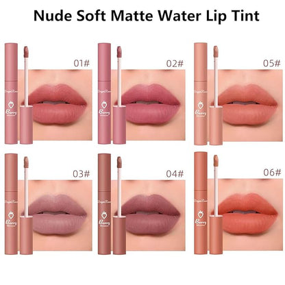 Matte Lipstick Liquid for Women Teens Lip stain long lasting waterproof lip liner stain Fade Resistant Highly Pigmented Lightweight Portable Vegan Lip Stick Travel Size Makeup #08