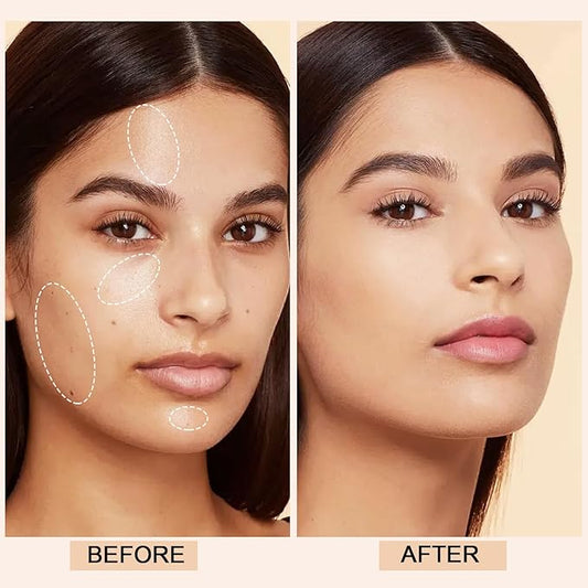 Hydrating Face Powder, Oil Control Face Pressed Powder, Long-lasting Flawless Setting Powder, Matte Waterproof Makeup for Oily Combination and Mature Skin
