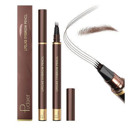 2Pcs Microblading Eyebrow Pens and 12Pcs Lip Liner Set