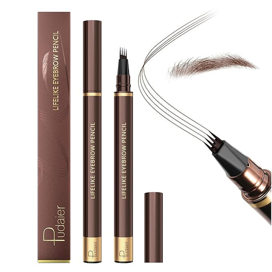 2Pcs Microblading Eyebrow Pens and 12Pcs Lip Liner Set